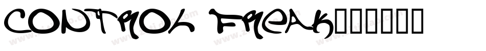 Control Freak字体转换